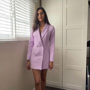 Lavender Blazer dress
